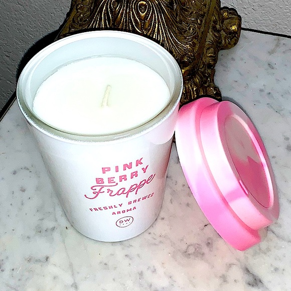 DW HOME CANDLE PINK BERRY FRAPPÉ RICHLY SCENTED NEW 1 WICK 11oz - Picture 3 of 4